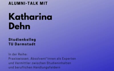 Talk mit Katharina Dehn