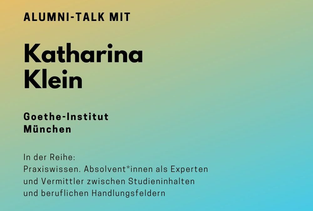 Talk mit Katharina Klein
