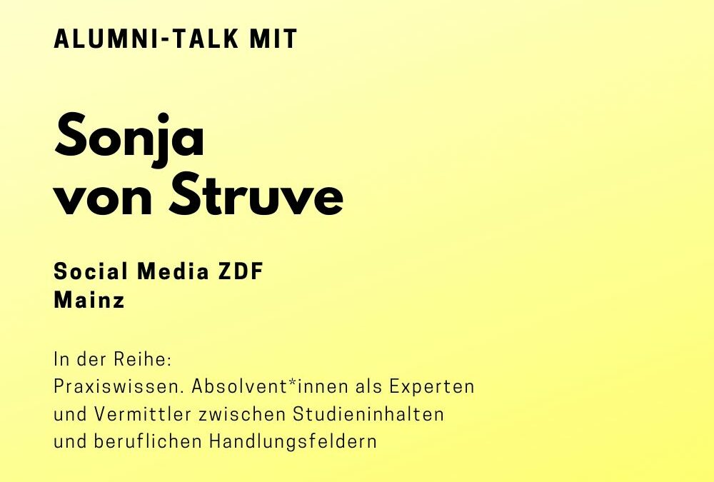 Talk mit Sonja von Struve
