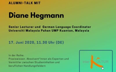 Alumni Talk mit Diane Hegmann