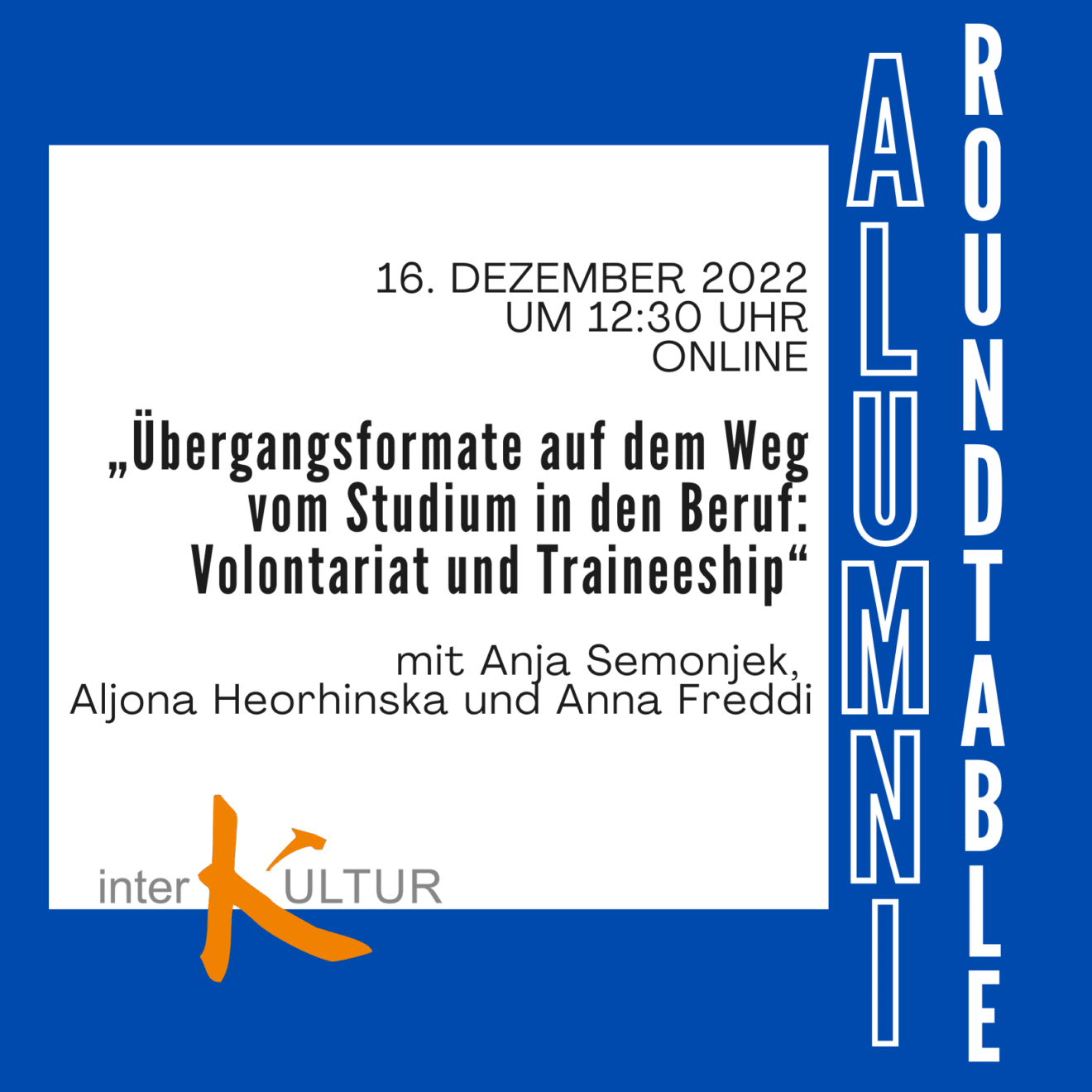 Alumni Roundtable